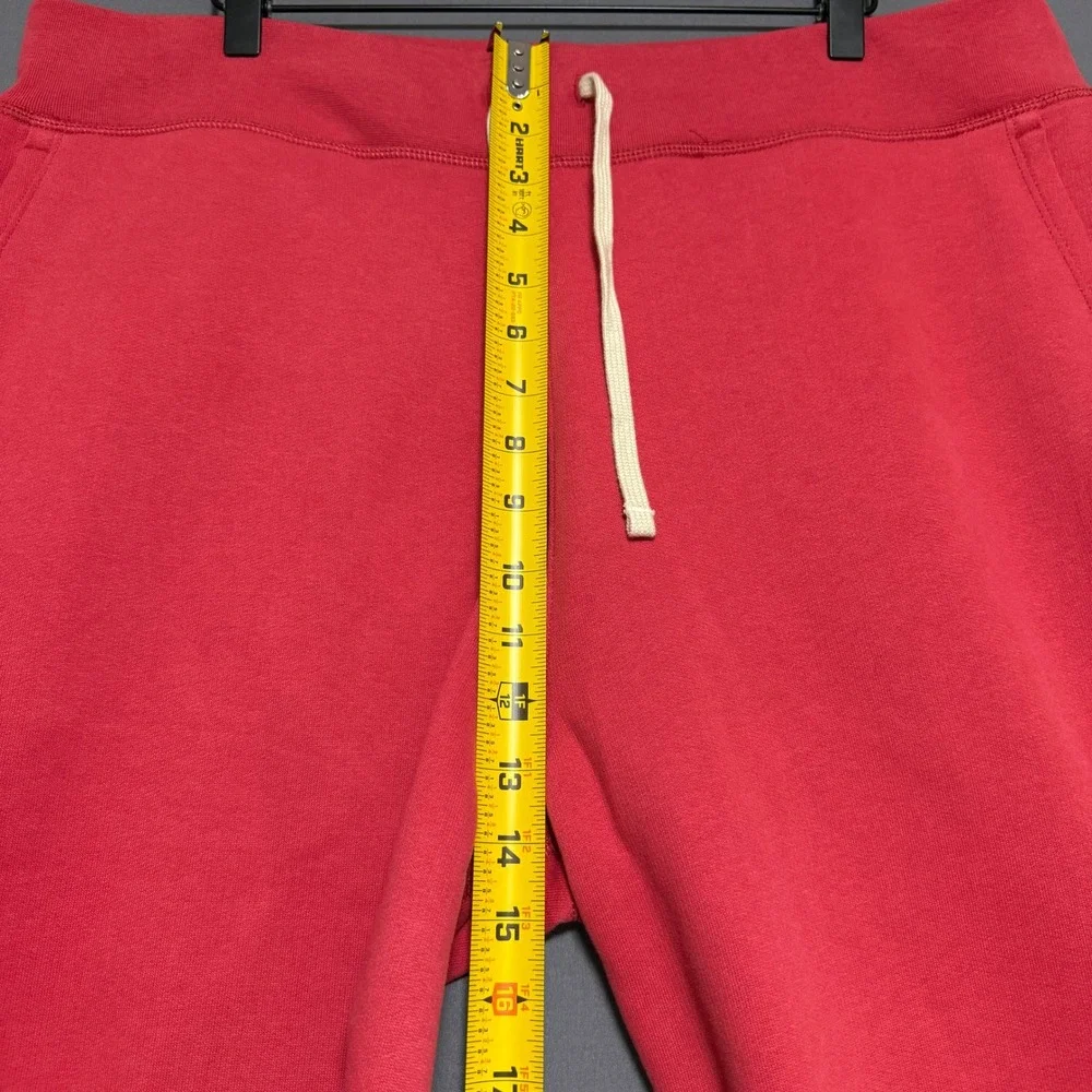 Polo Ralph Lauren Sweatpants Mens XXL Red Fleece Joggers Basic Casual Loungewear